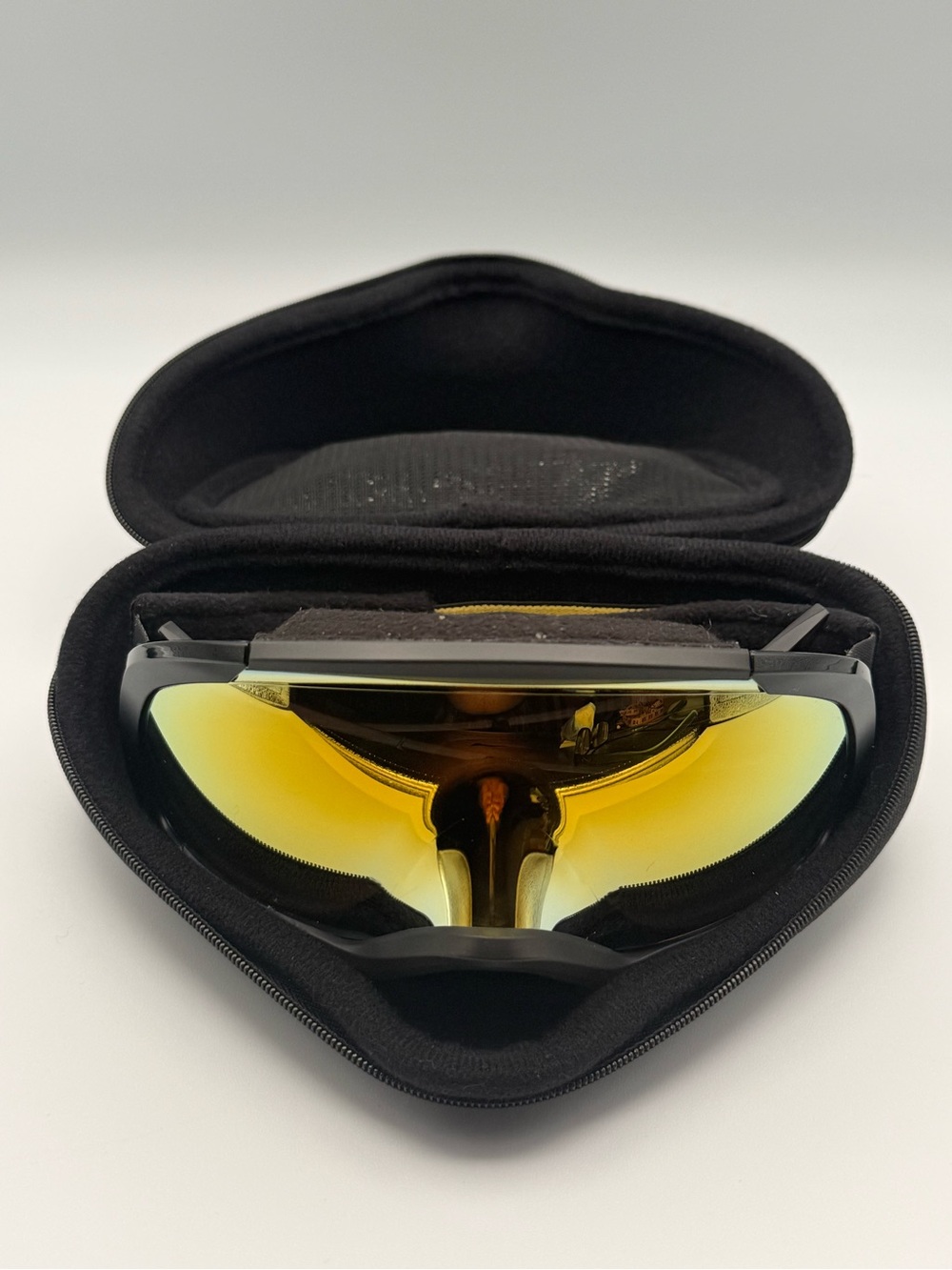 Oakley Flex Scape Matte Black / Prizm 24K Gold Hybrid Goggle (OO9405-01146)